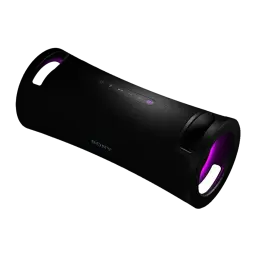 Enceinte Sony ULT Field 7 IP67 45W 30h Bluetooth 5.2 LDAC Noir - lumières LED violettes aux deux extrémités