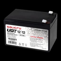 Batería Salicru UBT 12/12 VRLA AGM 12V 12Ah Negro