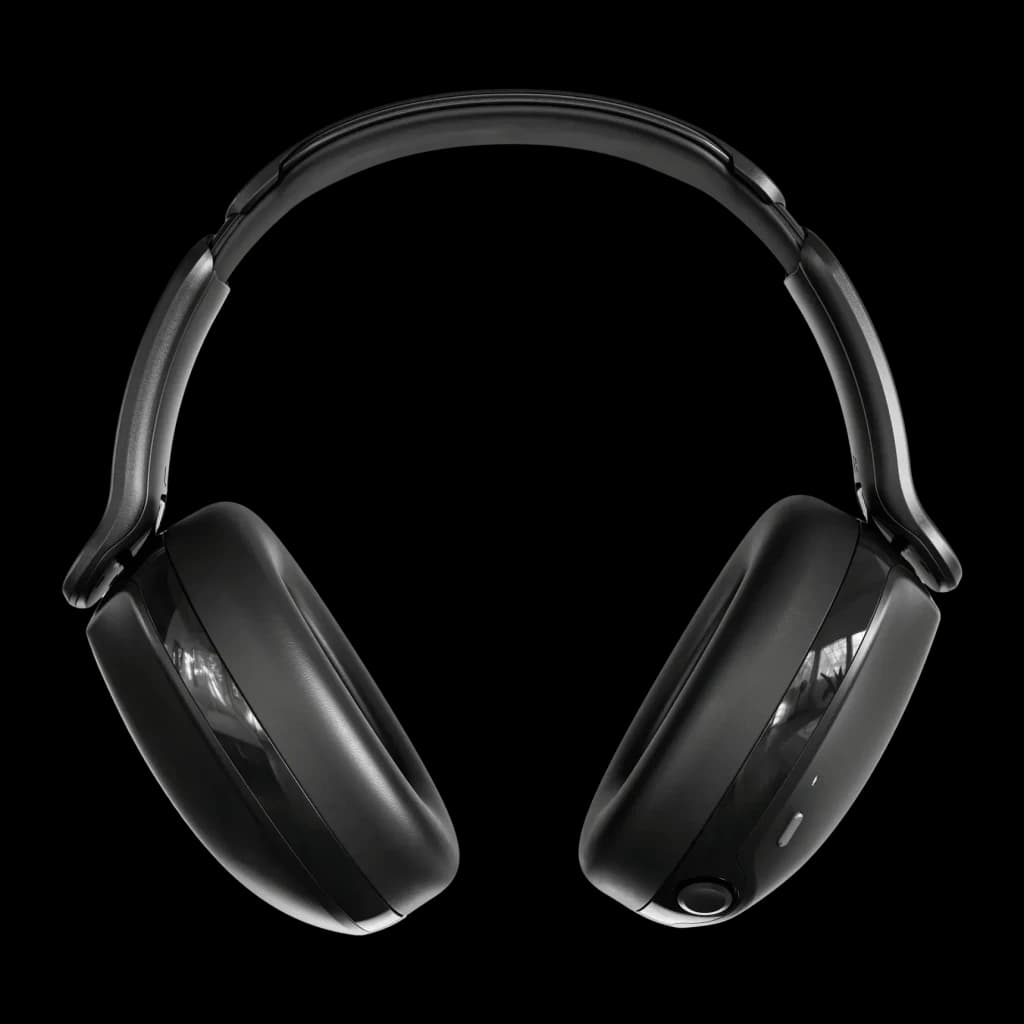 Casque Skullcandy Hesh 360 Wireless Supra-auriculaire Bluetooth 5.3 100h Noir - coussinets et bouton de contrôle