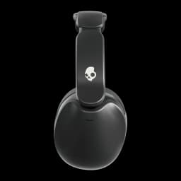 Casque Skullcandy Hesh 360 Wireless Supra-auriculaire Bluetooth 5.3 100h Noir - logo crâne sur arceau et écouteur droit