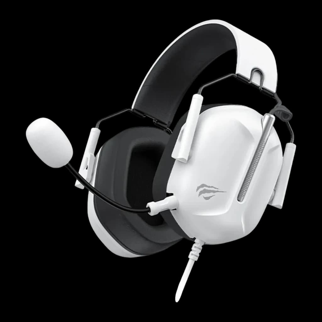 Auriculares Gaming Havit H2033D Inalámbricos Micrófono Driver 50mm Negro/Blanco