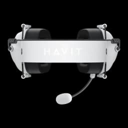 Auriculares Gaming Havit H2033D Inalámbricos Micrófono Driver 50mm Negro/Blanco - diadema con logo HAVIT