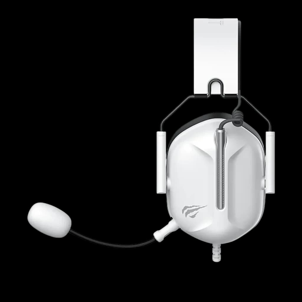 Auriculares Gaming Havit H2033D Inalámbricos Micrófono Driver 50mm Negro/Blanco - auricular derecho, micrófono