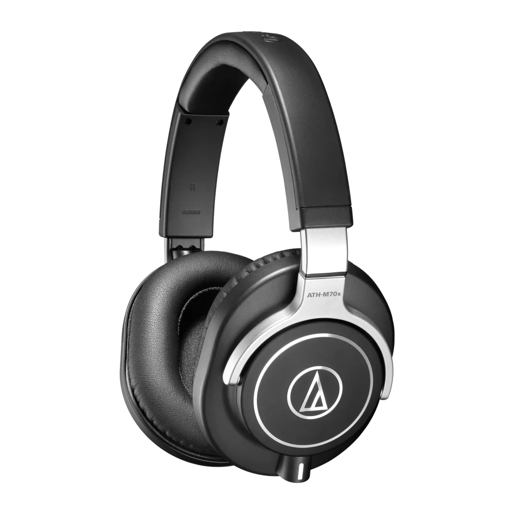 Auriculares Audio-Technica Diadema Cable Jack 3.5mm 45mm Driver Negro ATH-M70X