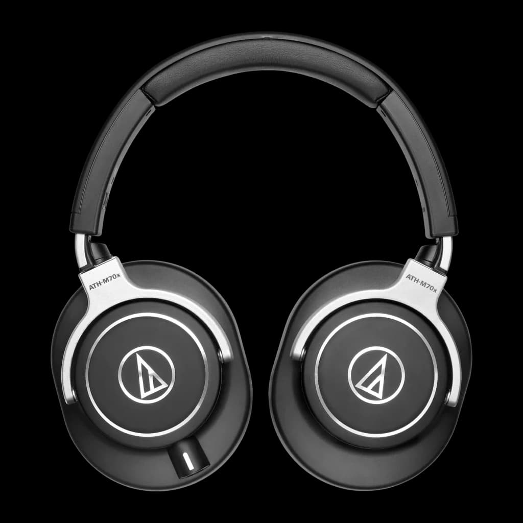 Auriculares Audio-Technica Diadema Cable Jack 3.5mm 45mm Driver Negro ATH-M70X - 97 dB