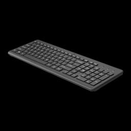 Teclado inalámbrico HP 225 Negro Español - diseño compacto con teclado numérico y teclas de función