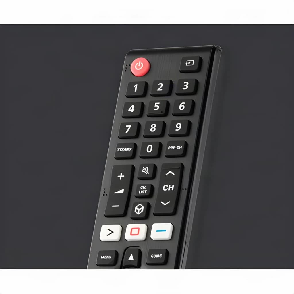 Mando a distancia One For All URC1310 Negro IR Inalámbrico Samsung TV - teclado numérico, botón de encendido