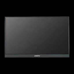 Monitor Portátil Anmite 23,8 pulgadas 120Hz Full HD IPS Negro A238W05 - pantalla apagada y logo Anmite