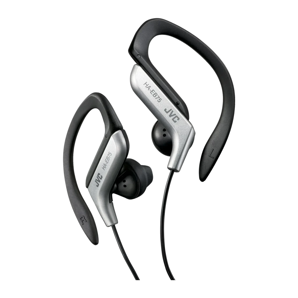 Écouteurs sport JVC HA-EB75 intra-auriculaires jack 3,5 mm Argent