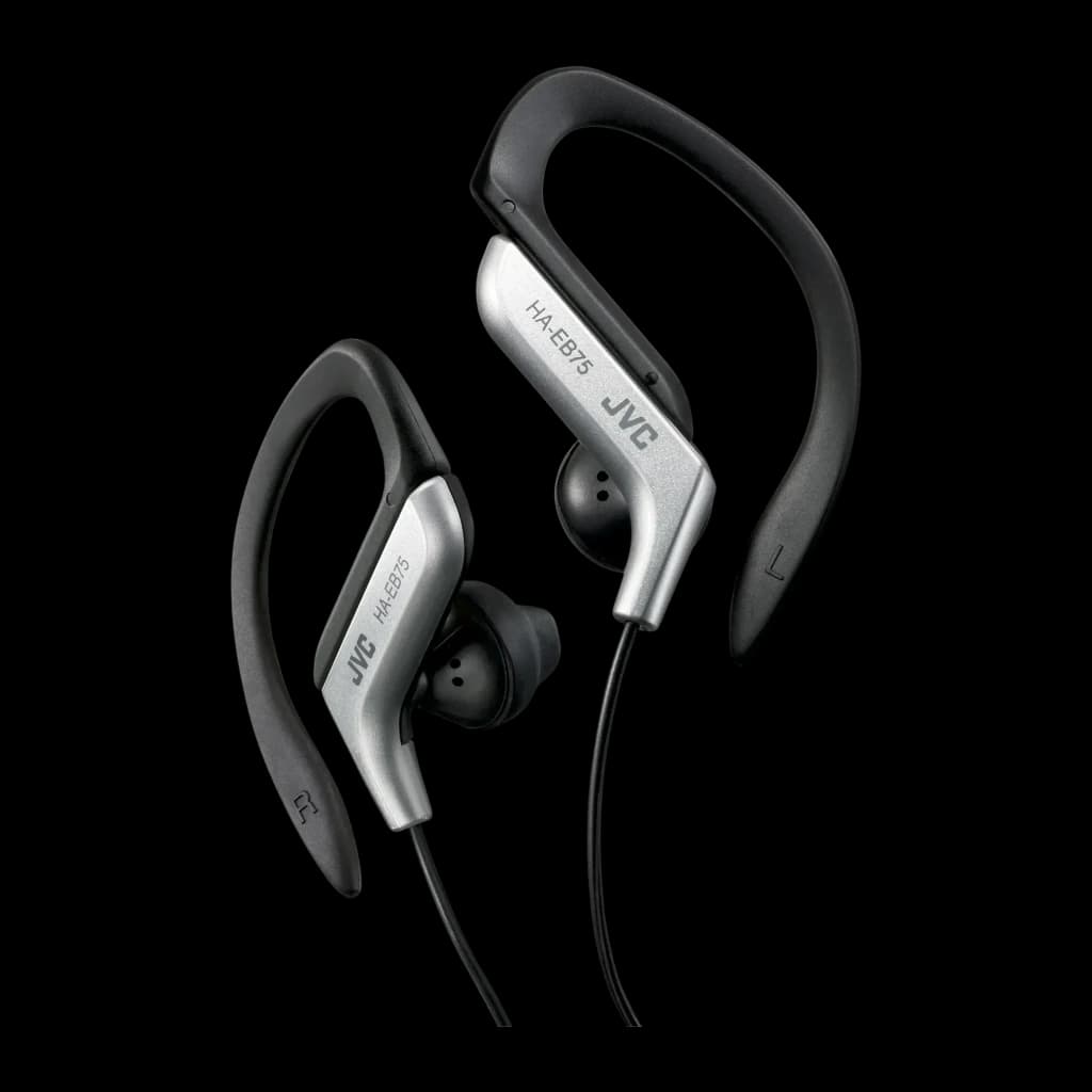 Écouteurs sport JVC HA-EB75 intra-auriculaires jack 3,5 mm Argent
