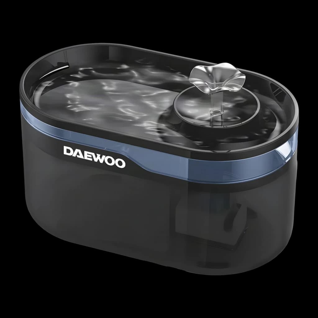 Bebedero automático Daewoo 2,6L Negro Filtro de algodón D-WF006 - 35 dB