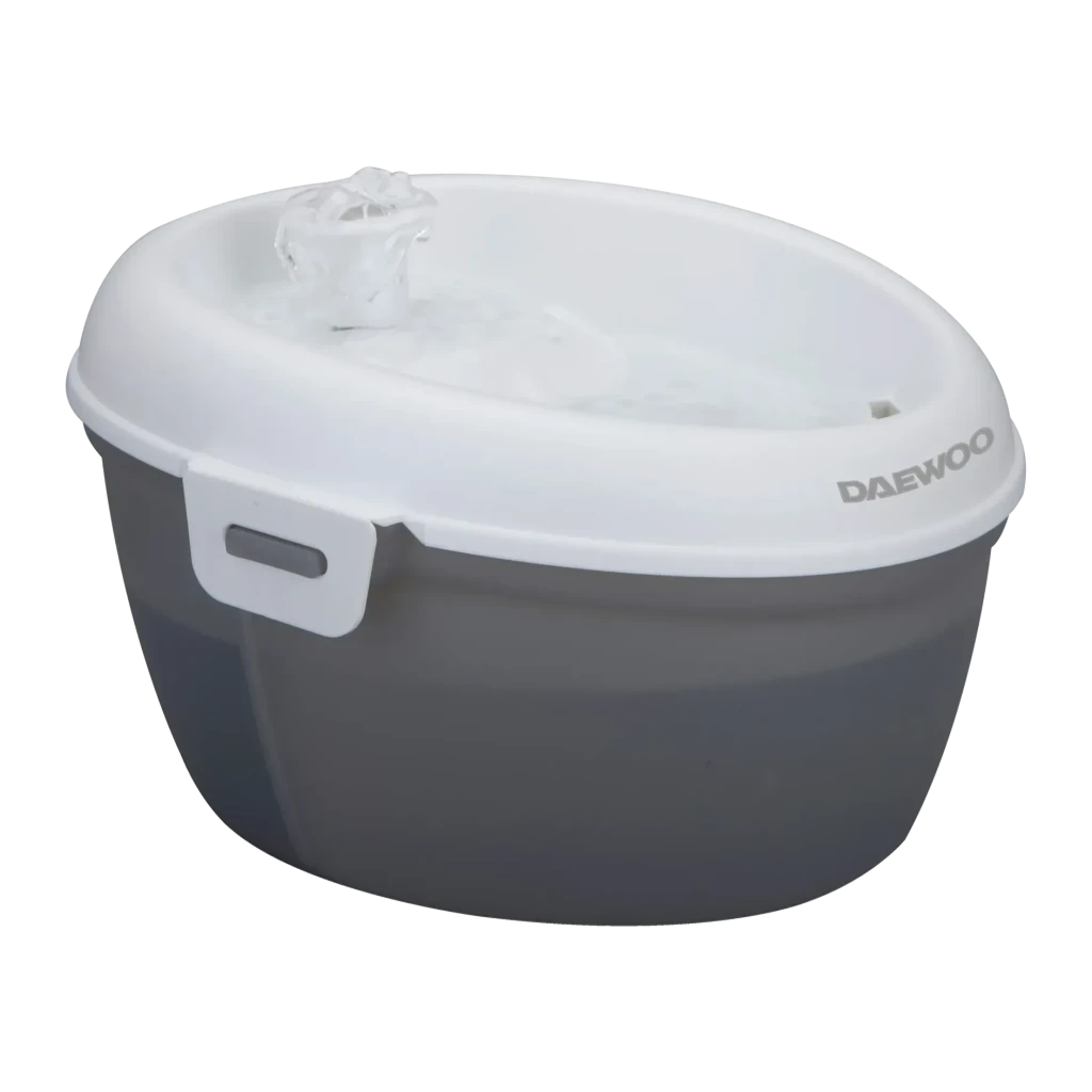 Bebedero Automático Daewoo 4L Blanco Filtro Carbono D-DH015