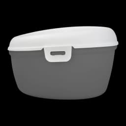 Bebedero Automático Daewoo 4L Blanco Filtro Carbono D-DH015 - depósito gris con tapa blanca y enganche central