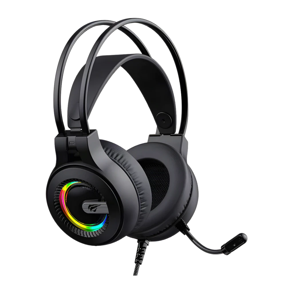Auriculares Gaming Havit H2040D RGB Micrófono Diadema Negro
