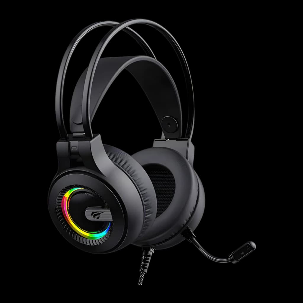 Auriculares Gaming Havit H2040D RGB Micrófono Diadema Negro