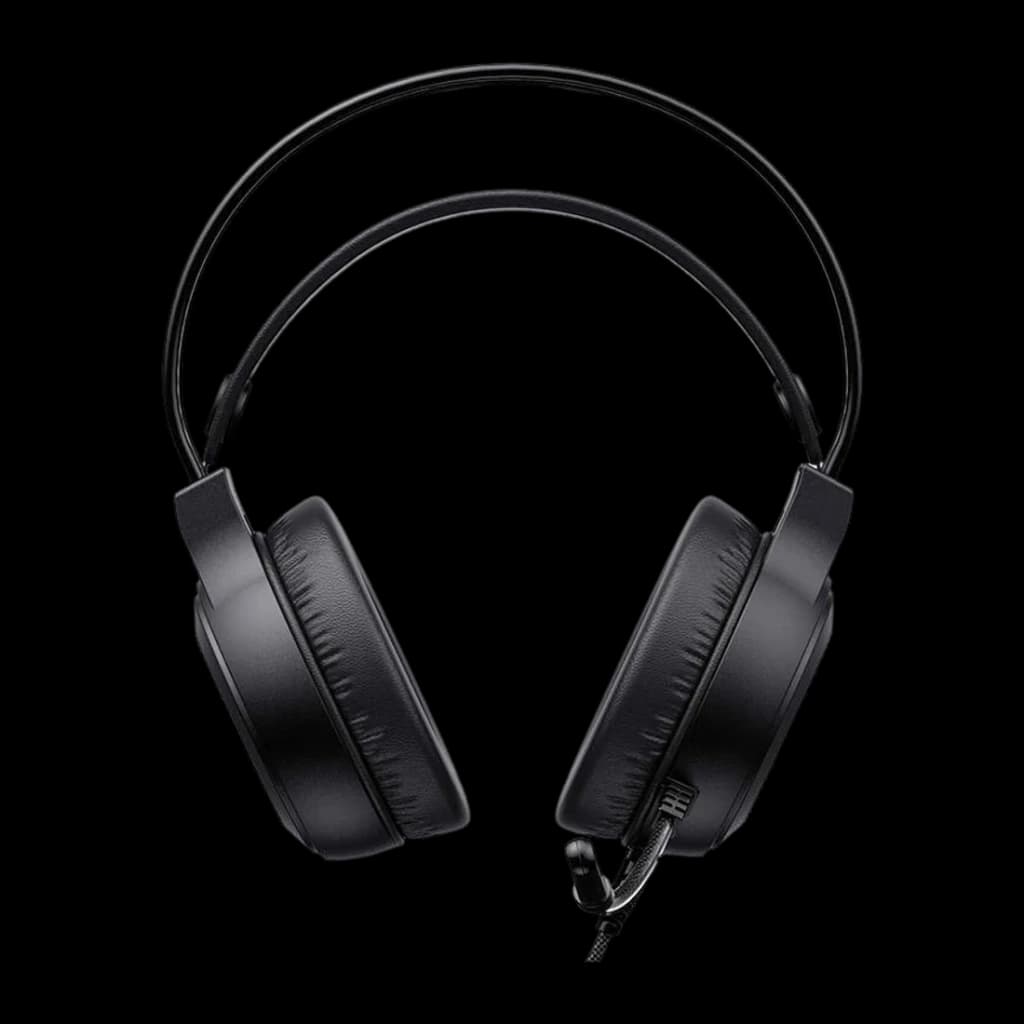 Auriculares Gaming Havit H2040D RGB Micrófono Diadema Negro - diadema, almohadillas y micrófono retráctil