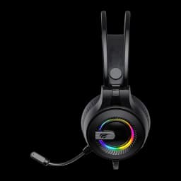 Auriculares Gaming Havit H2040D RGB Micrófono Diadema Negro - iluminación RGB en aro del auricular y micrófono