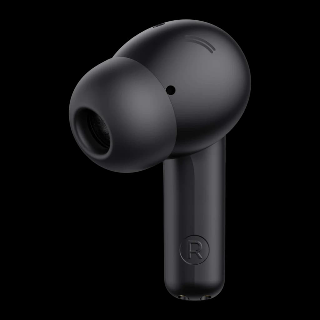 Auriculares Havit TW958 Pro Cancelación de Ruido TWS Bluetooth 5 Negro - earbud R con almohadilla