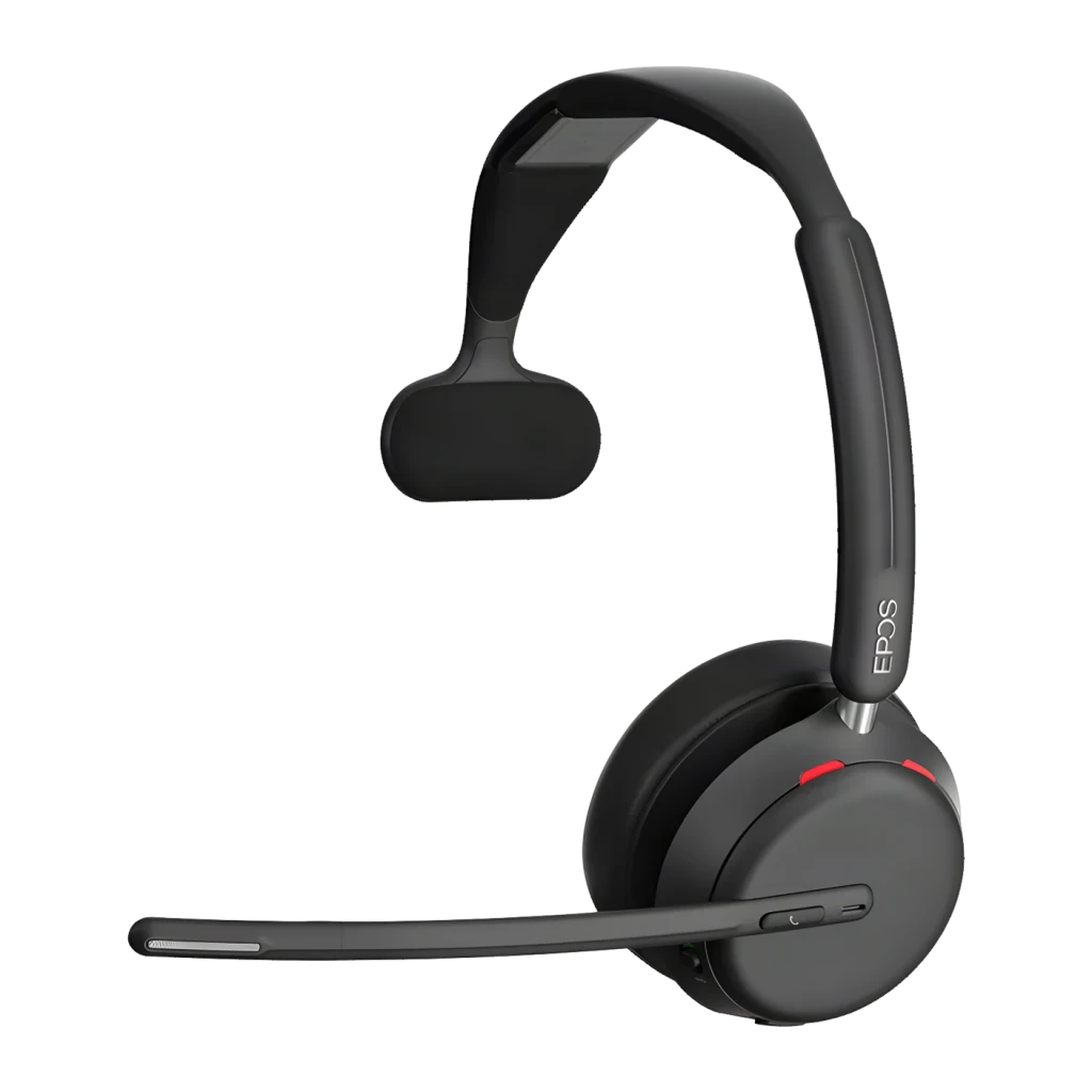 Casque de bureau EPOS Impact 1030T Mono ANC adaptatif hybride Noir