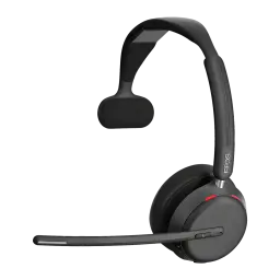 Casque de bureau EPOS Impact 1030T Mono ANC adaptatif hybride Noir
