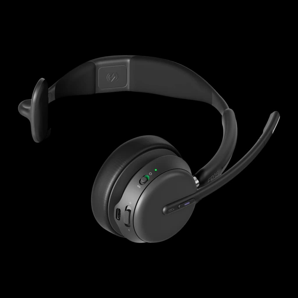 Casque de bureau EPOS Impact 1030T Mono ANC adaptatif hybride Noir - USB-C (1,2 m)