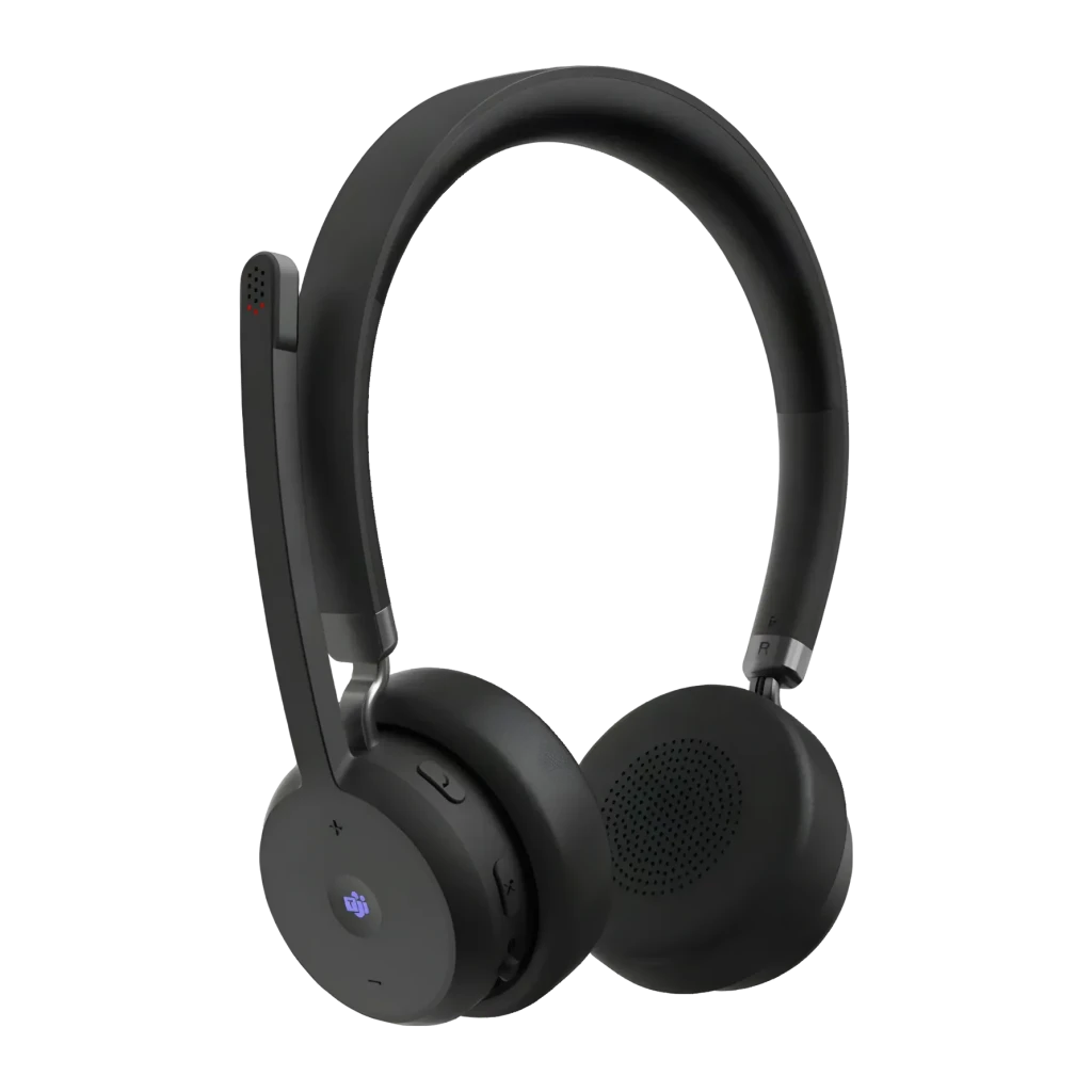 Auriculares Lenovo Wireless VoIP Headset Diadema Bluetooth 5.3 60h Negro