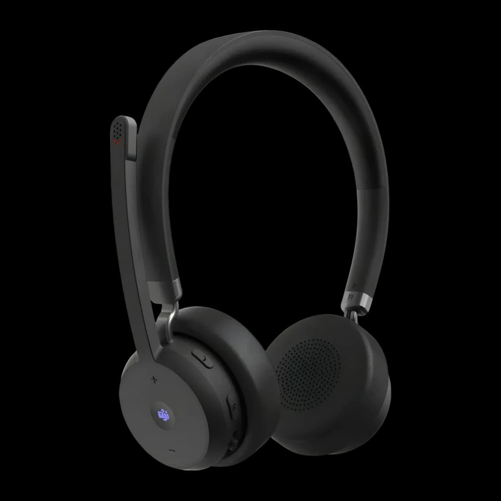 Auriculares Lenovo Wireless VoIP Headset Diadema Bluetooth 5.3 60h Negro