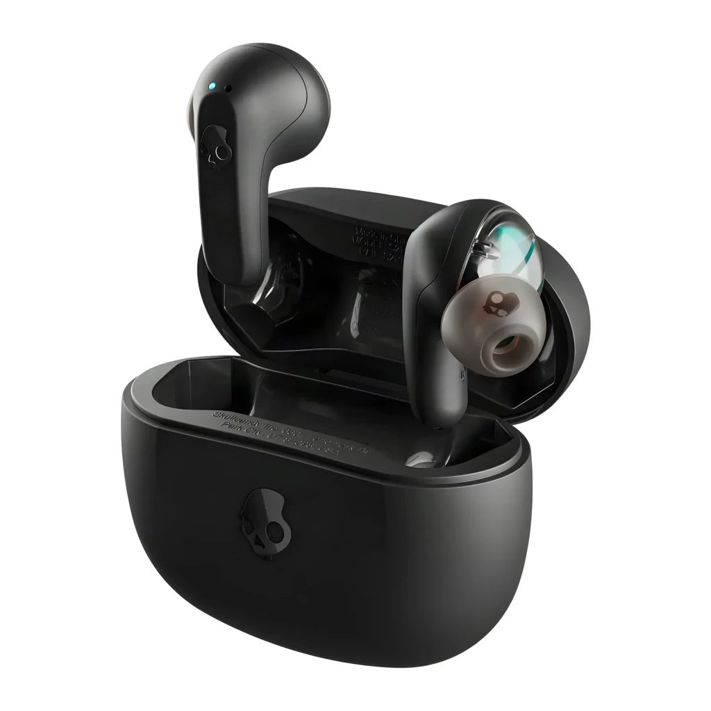 Écouteurs Skullcandy Rail True Wireless TWS Intra-Auriculaires Bluetooth 5.2 IP55 Noir