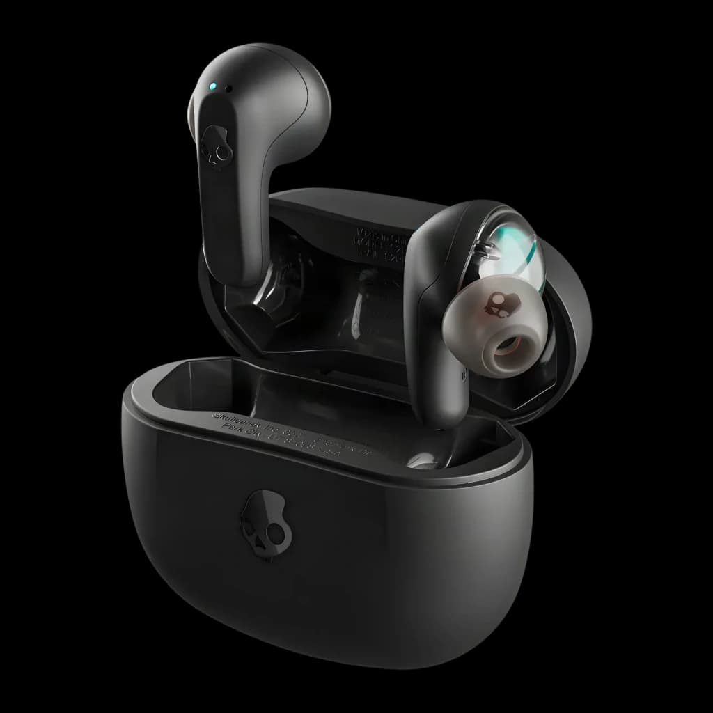 Écouteurs Skullcandy Rail True Wireless TWS Intra-Auriculaires Bluetooth 5.2 IP55 Noir