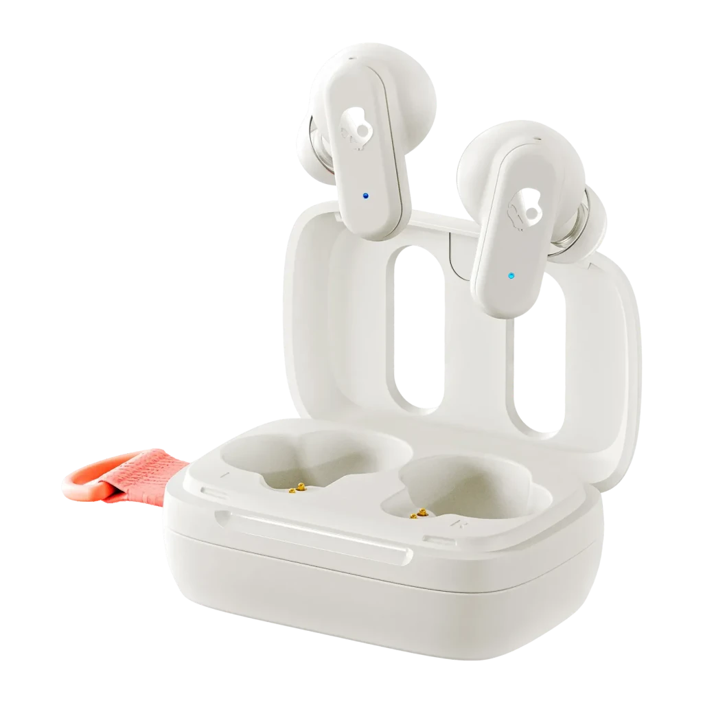 Écouteurs Skullcandy Dime 3 TWS Intra-Auriculaires Bluetooth 5.3 8h (20h avec étui) Ivoire