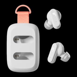 Écouteurs Skullcandy Dime 3 TWS Intra-Auriculaires Bluetooth 5.3 8h (20h avec étui) Ivoire - étui ouvert