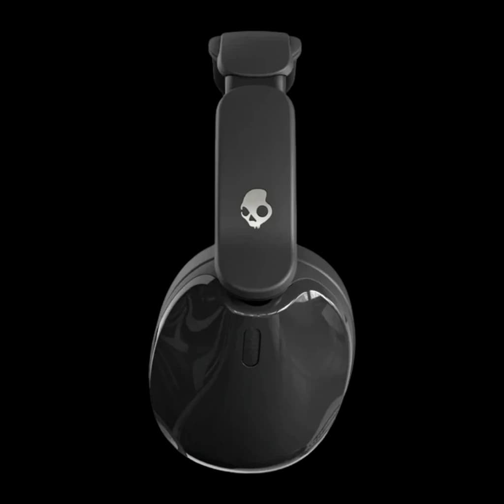 Casque Skullcandy Hesh 540 ANC Réduction de Bruit Arceau Bluetooth 5.3 Noir - logo crâne sur arceau et coque