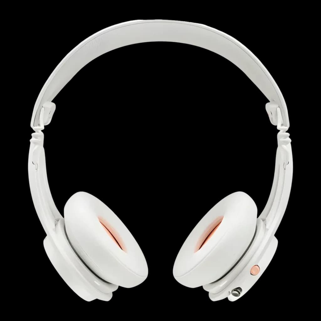 Casque Skullcandy Icon ANC Réduction de Bruit Supra-auriculaire Bluetooth 5.3 - coussinets roses et bouton doré