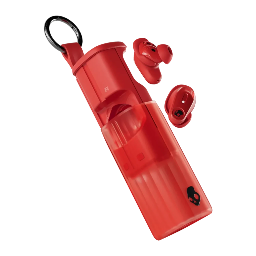 Écouteurs sans fil Skullcandy Method 360 ANC Réduction de Bruit TWS Rouge