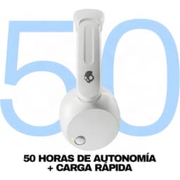 Auriculares inalámbricos on-ear Skullcandy Icon 180 Diadema Bluetooth 5.3 50h Blanco - auricular blanco
