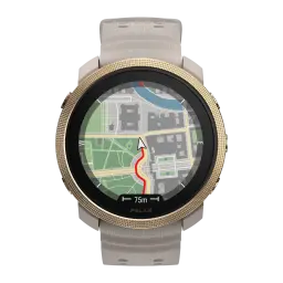 Polar Vantage M3 44.7mm GPS Bateria 90h FC, SpO2, Barómetro, Bússola Cinzento/Areia - ecrã com mapa GPS e rota