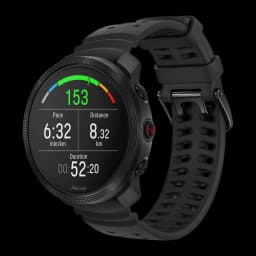 Polar Vantage M3 44,7mm GPS 90h FC, SpO2, Temperatura Piel Negro - pantalla con FC 153, ritmo