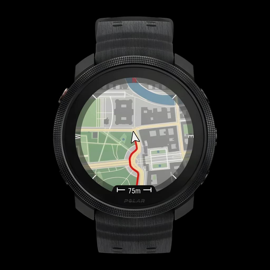 Polar Vantage M3 44,7mm GPS 90h FC, SpO2, Température Cutanée Noir - AMOLED