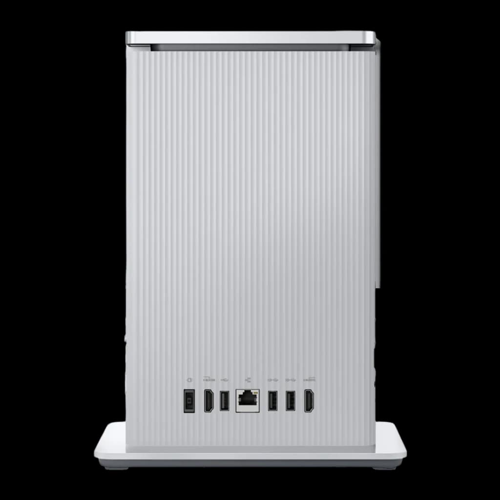 All-in-One Lenovo IdeaCentre AIO 16GB/512GB SSD Gris Intel Core Ultra 7 256V NVMe PCIe 4.0 27ILL11 - puertos