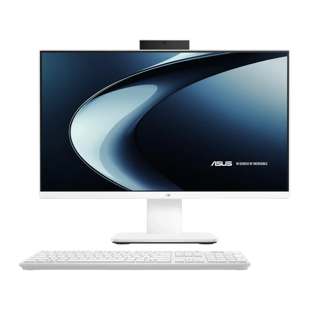 All-in-One ASUS 8GB/512GB SSD Blanco Intel Core 3 100U NVMe PCIe 4.0 M.2 23.8 pulgadas V440VAK-WPC2230