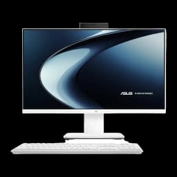 All-in-One ASUS 8GB/512GB SSD Blanco Intel Core 3 100U NVMe PCIe 4.0 M.2 23.8 pulgadas V440VAK-WPC2230
