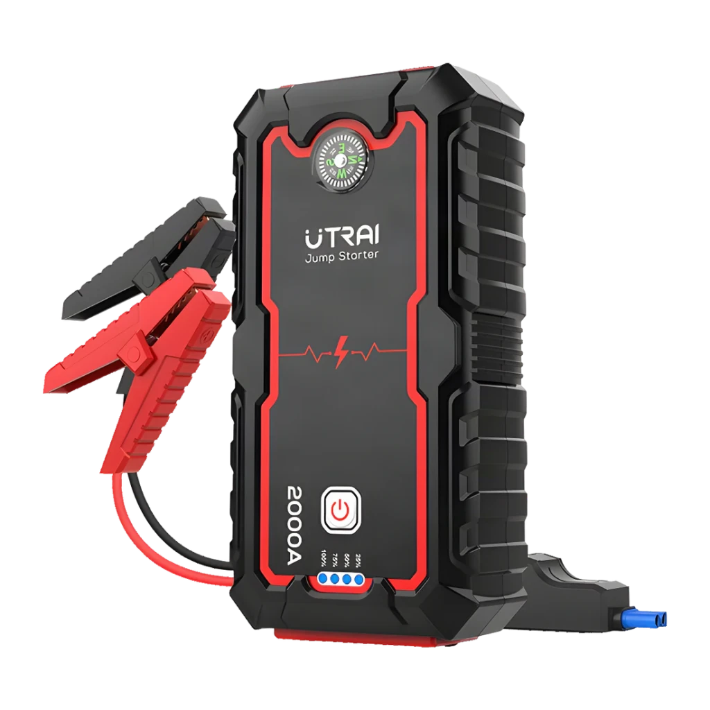 Arrancador de bateria UTRAI JS One 1600A Até 8,0L gasolina / 7,5L gasóleo