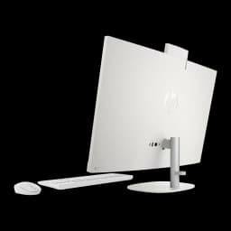 All-in-One HP 8GB/512GB Blanco AMD Ryzen 3 7320U SSD NVMe M.2 27 pulgadas 27-cr0026ns - logo HP, puertos