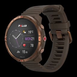 Polar Grit X2 GPS Mapas a Cores Offline Lanterna LED Castanho