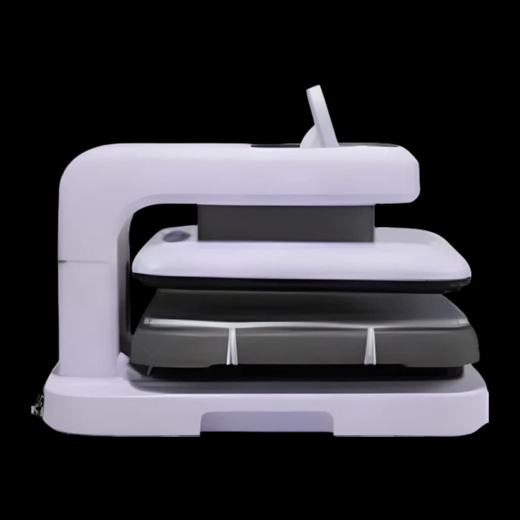 Presse thermique HTVRONT Auto 2 Digit 1500W Violet - 80 kg