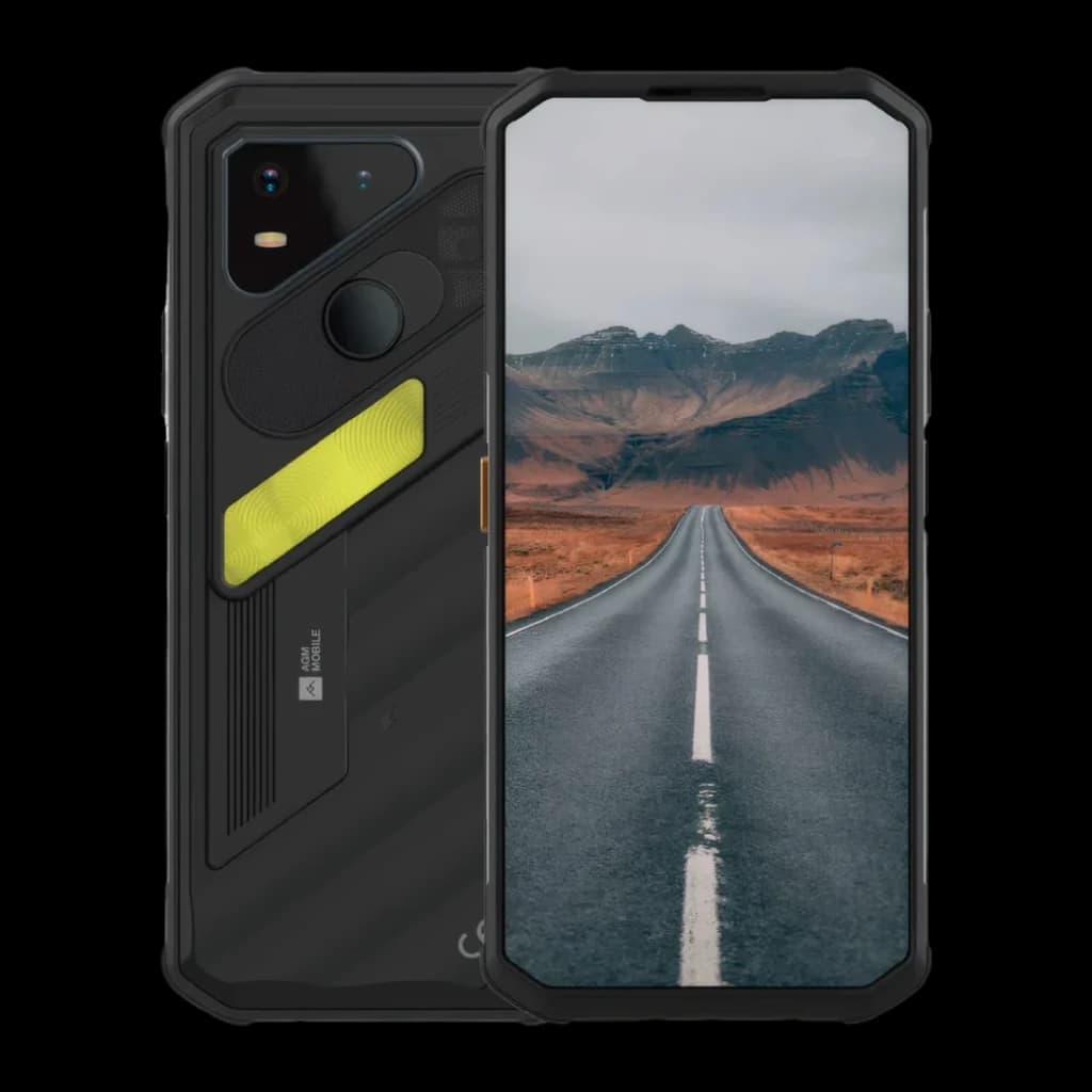 AGM X7 5G 6 Noir Go/256 Go MIL-STD-810H IP68/IP69K 10000mAh Vision Thermique 256x192px