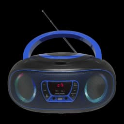 Lecteur CD Denver FM Secteur / Piles Bluetooth Bleu TCL-212BT