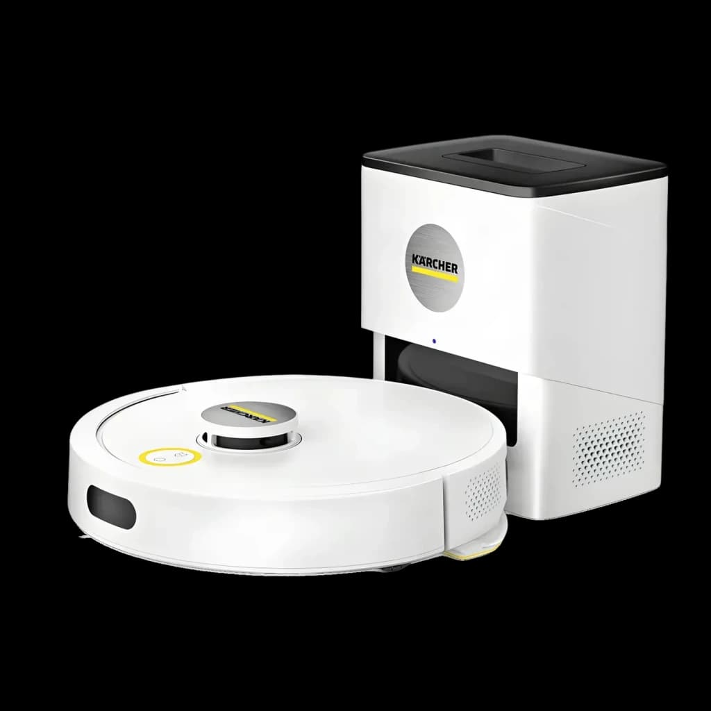 Robot Aspirador Kärcher RVC 3 Comfort Extra Branco LiDAR Lavagem 15000Pa 130min