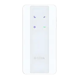 Router 5G D-Link F518 Blanco WiFi 6 AX1800 Doble Banda - 4 indicadores LED señal 5G, WiFi, internet y batería