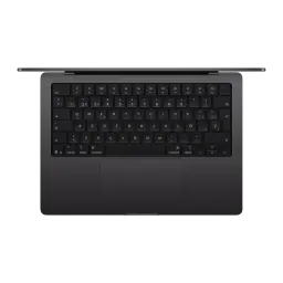 Ordinateur portable Apple MacBook Pro 14 pouces M5 Pro CPU 15/GPU 16 cœurs 24Go/1To SSD Noir sidéral - clavier rétroéclairé